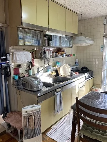 和室から洋室へ。広々LDKに大変身！