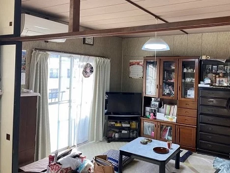 和室から洋室へ。広々LDKに大変身！