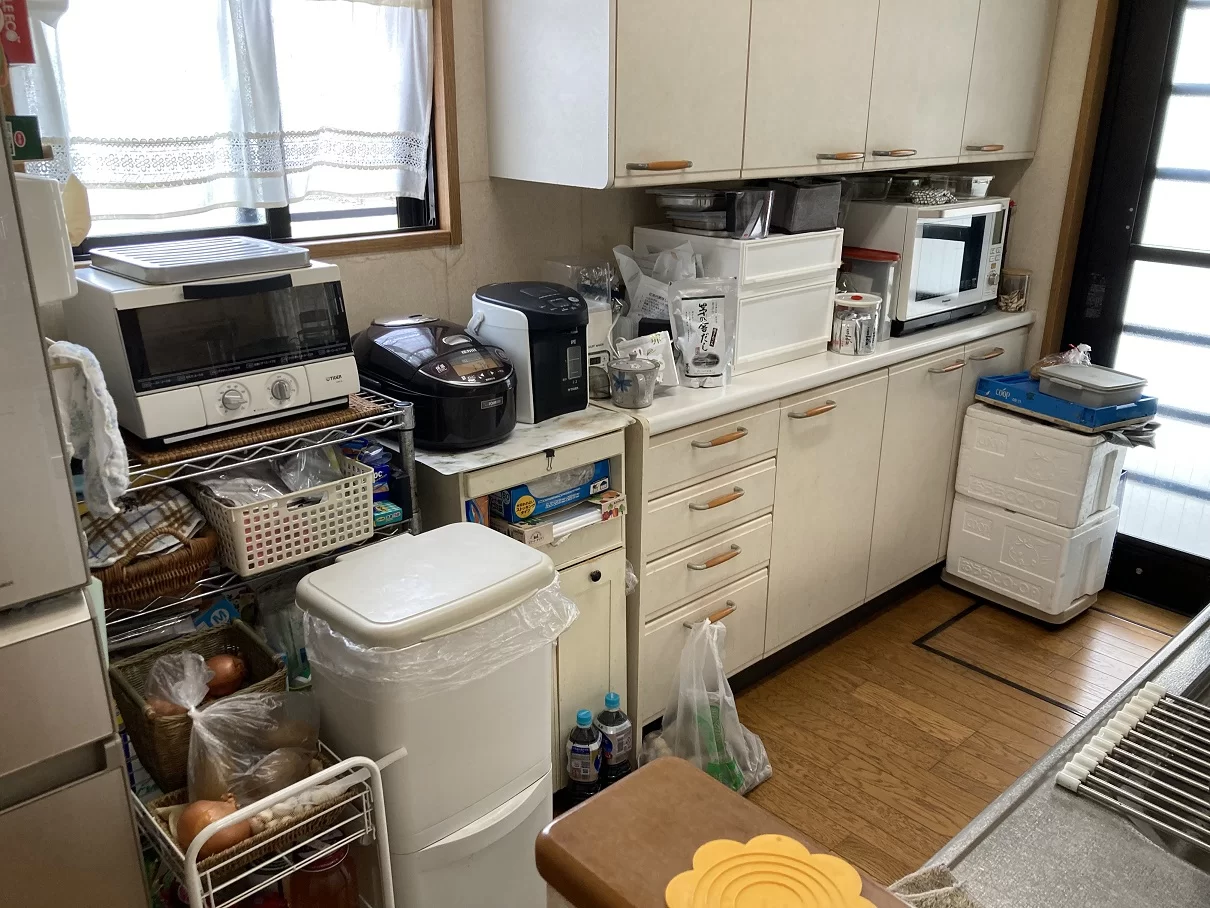 明るく開放的なキッチン＆リビングで２ndライフを。