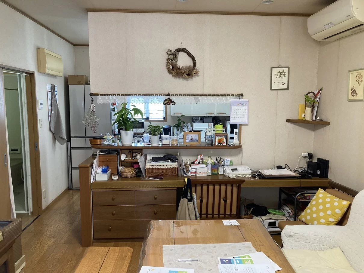 明るく開放的なキッチン＆リビングで２ndライフを。