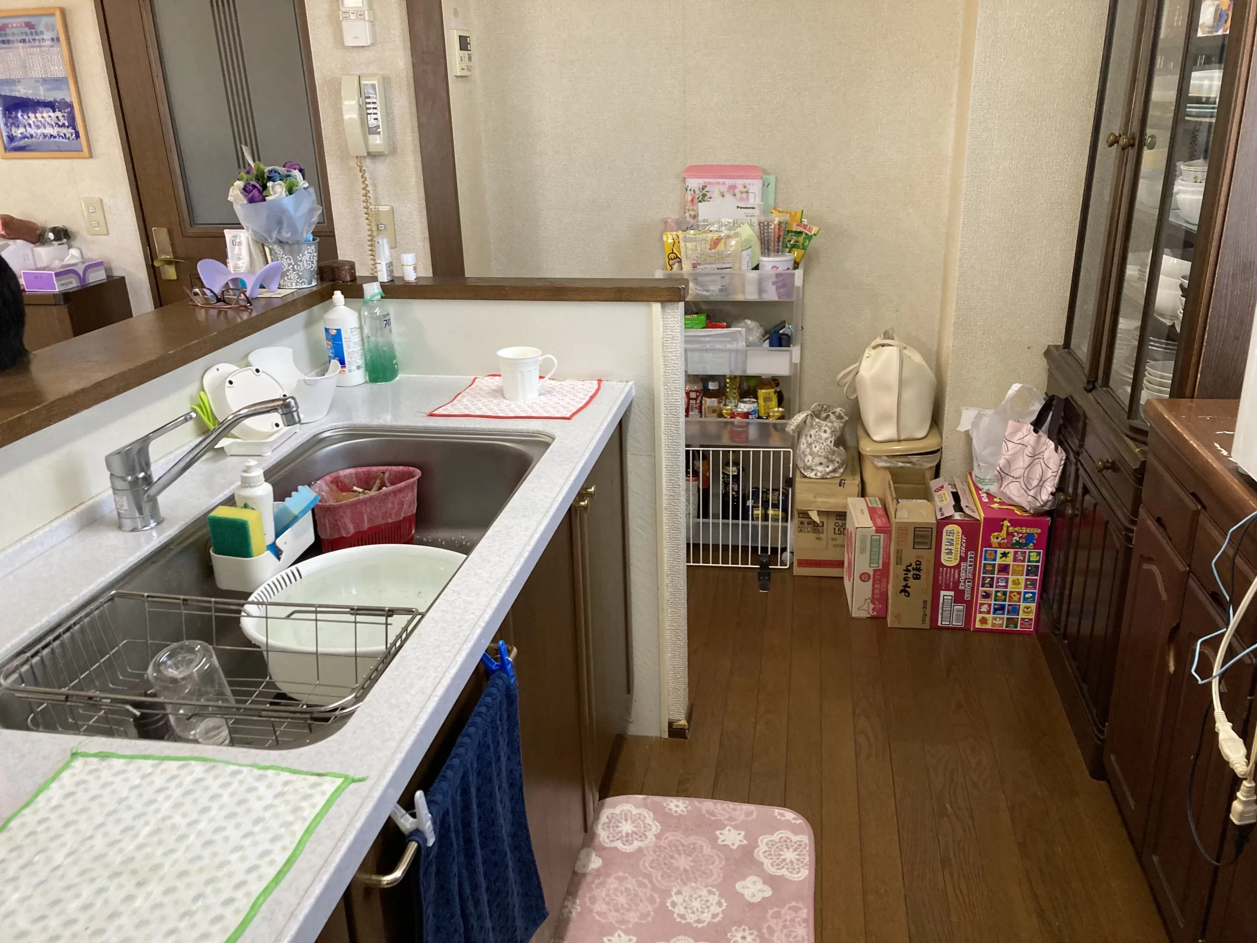 焼津市S様邸その①　旦那様から奥様へ快適なキッチンをプレゼント