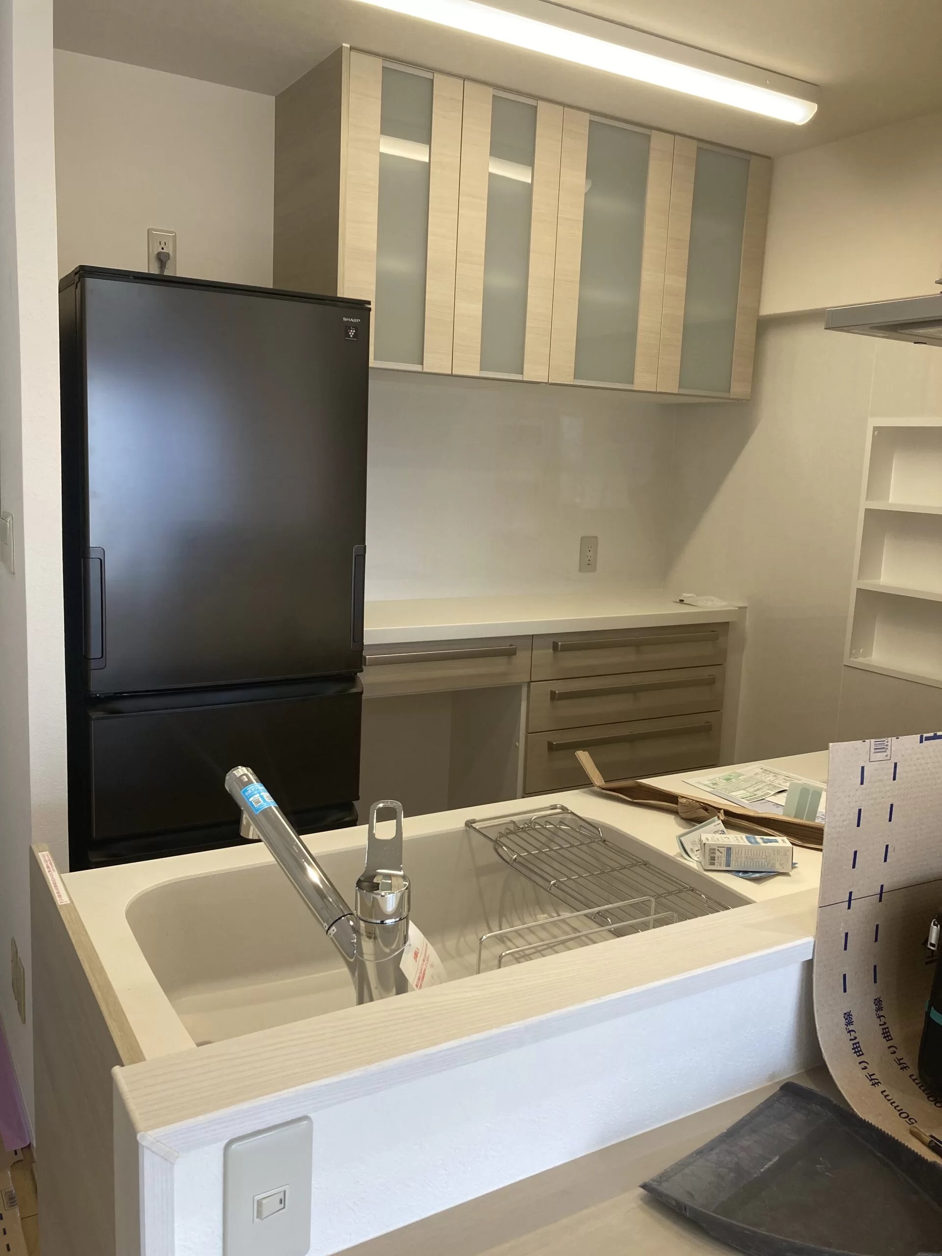 憧れのオープンなキッチンを実現