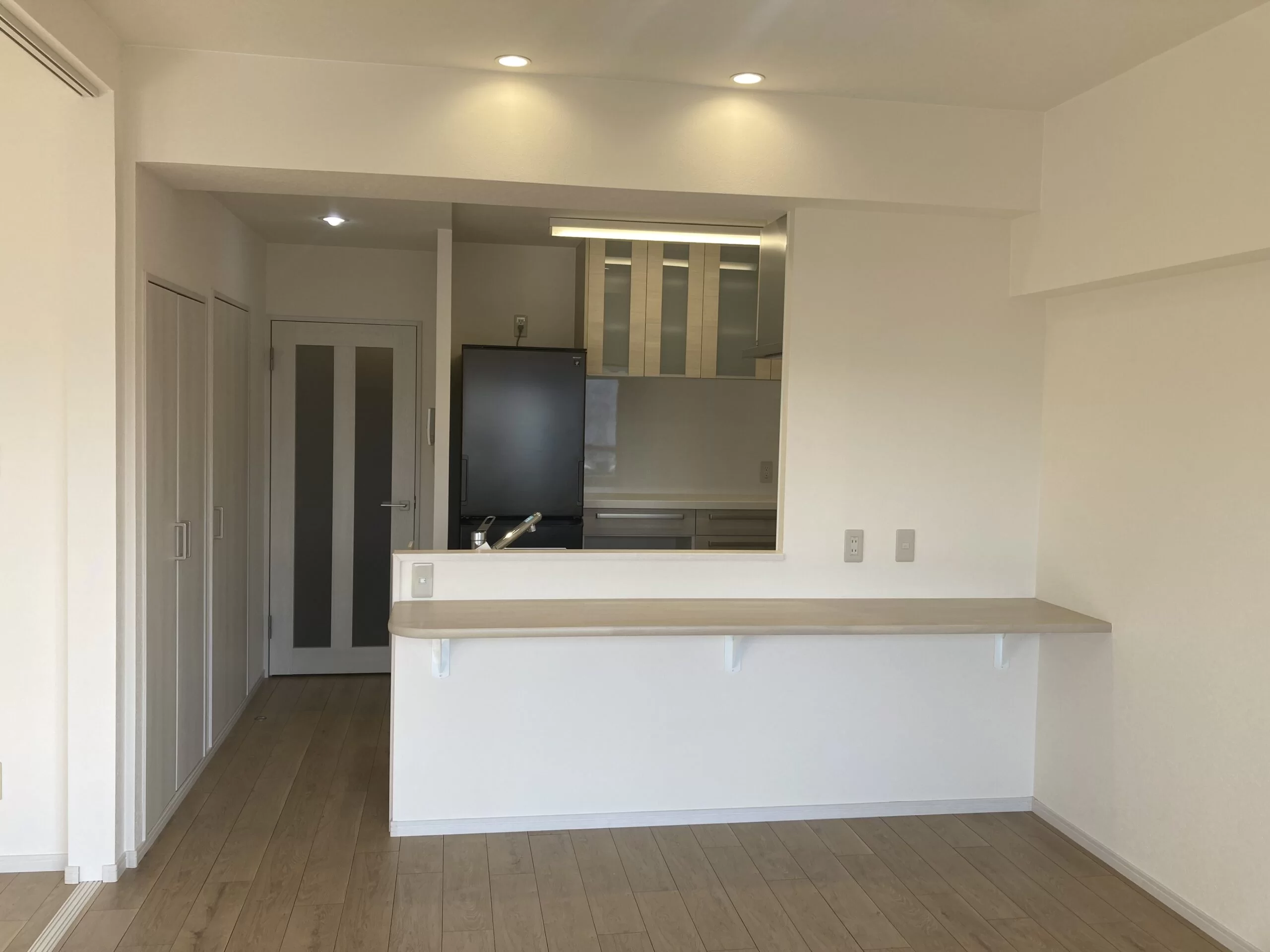 憧れのオープンなキッチンを実現