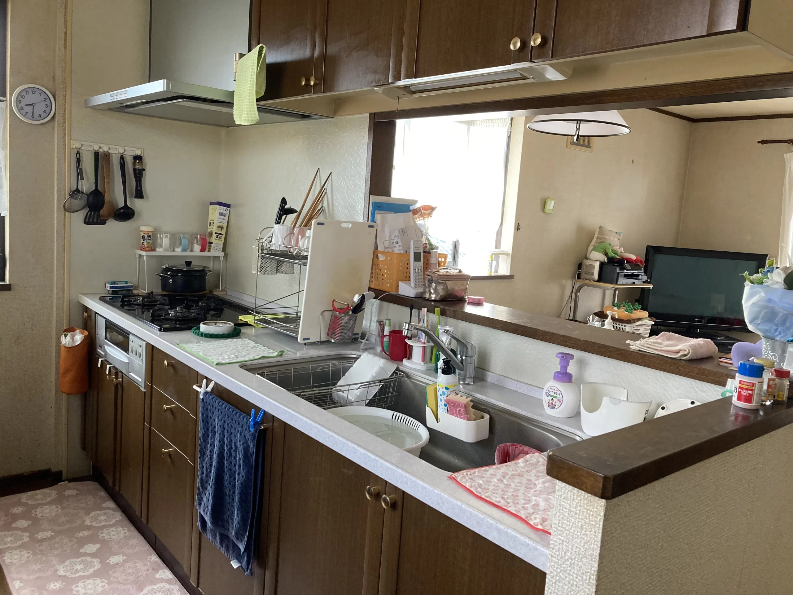 焼津市S様邸その①　旦那様から奥様へ快適なキッチンをプレゼント