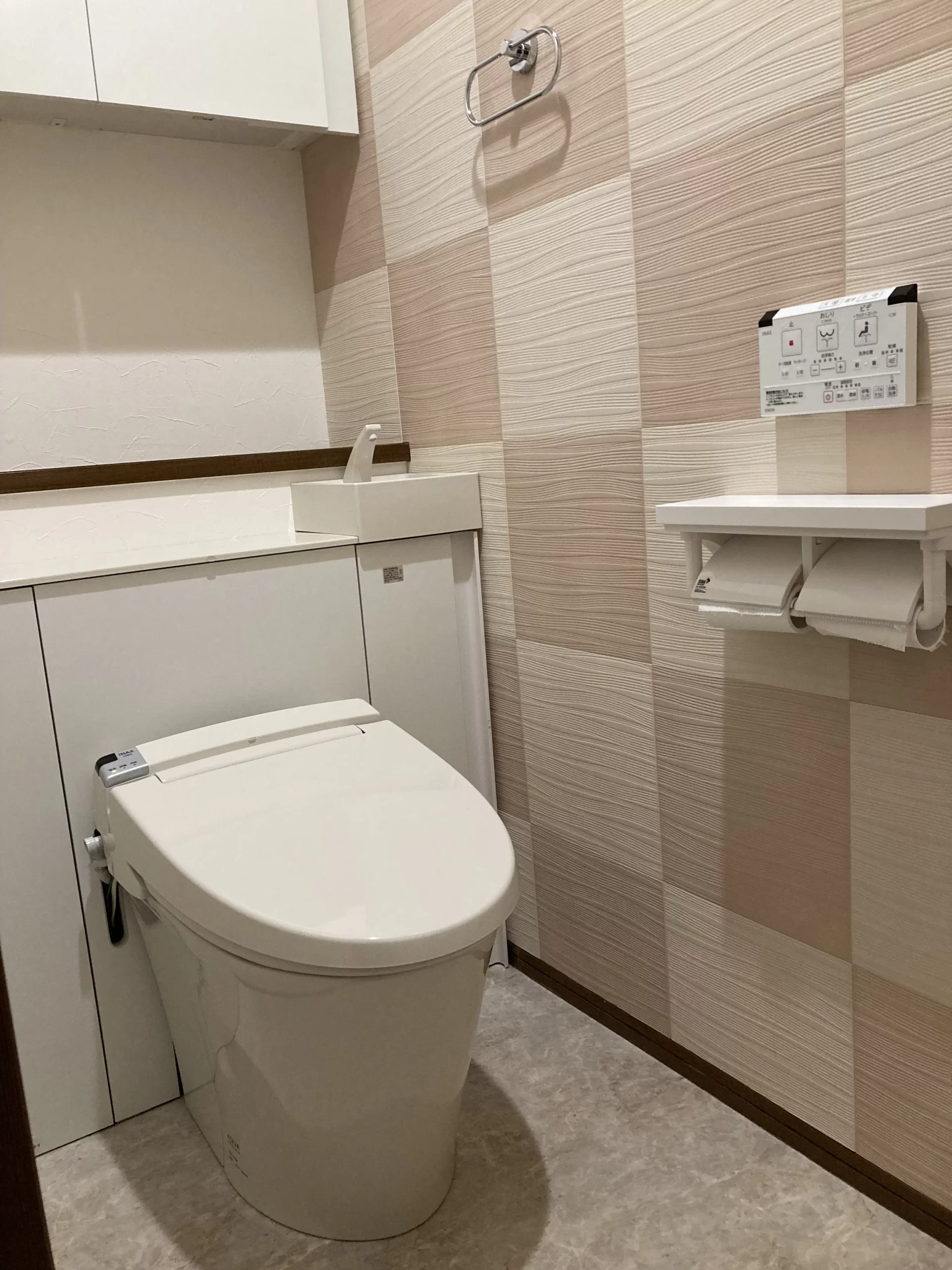 焼津市S様邸その③　『S様のこだわりの快適トイレ』