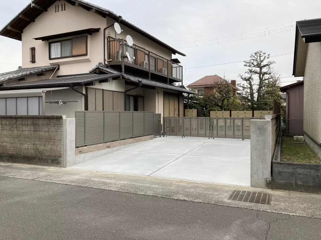 家族が大集合できる駐車場に変身！