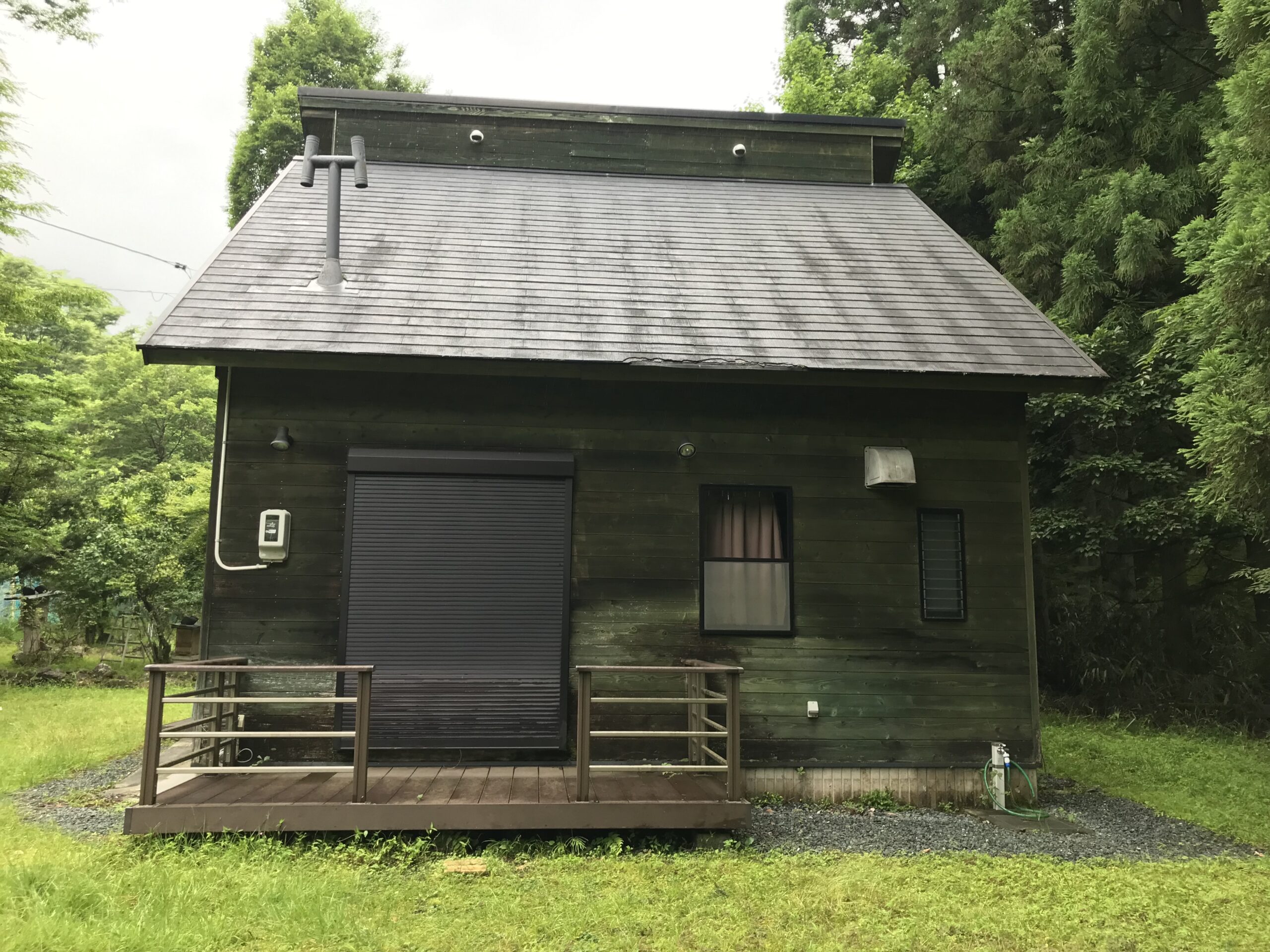 スイスの山小屋をイメージして