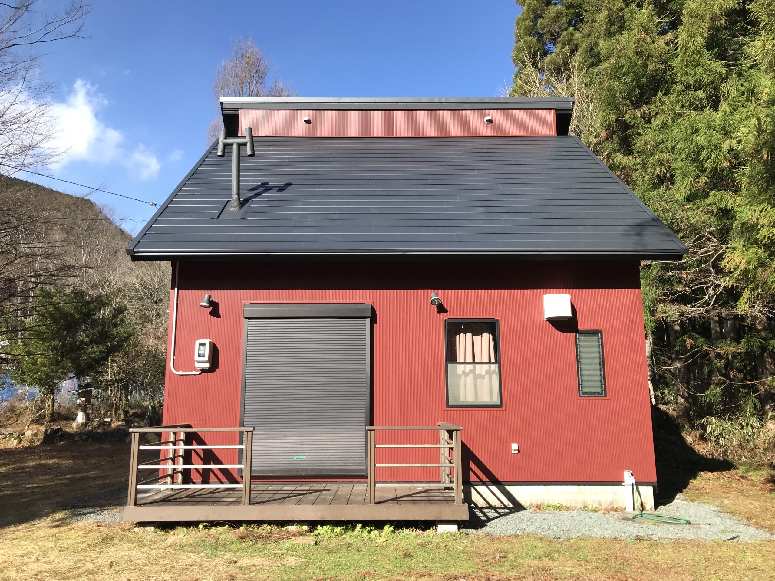 スイスの山小屋をイメージして