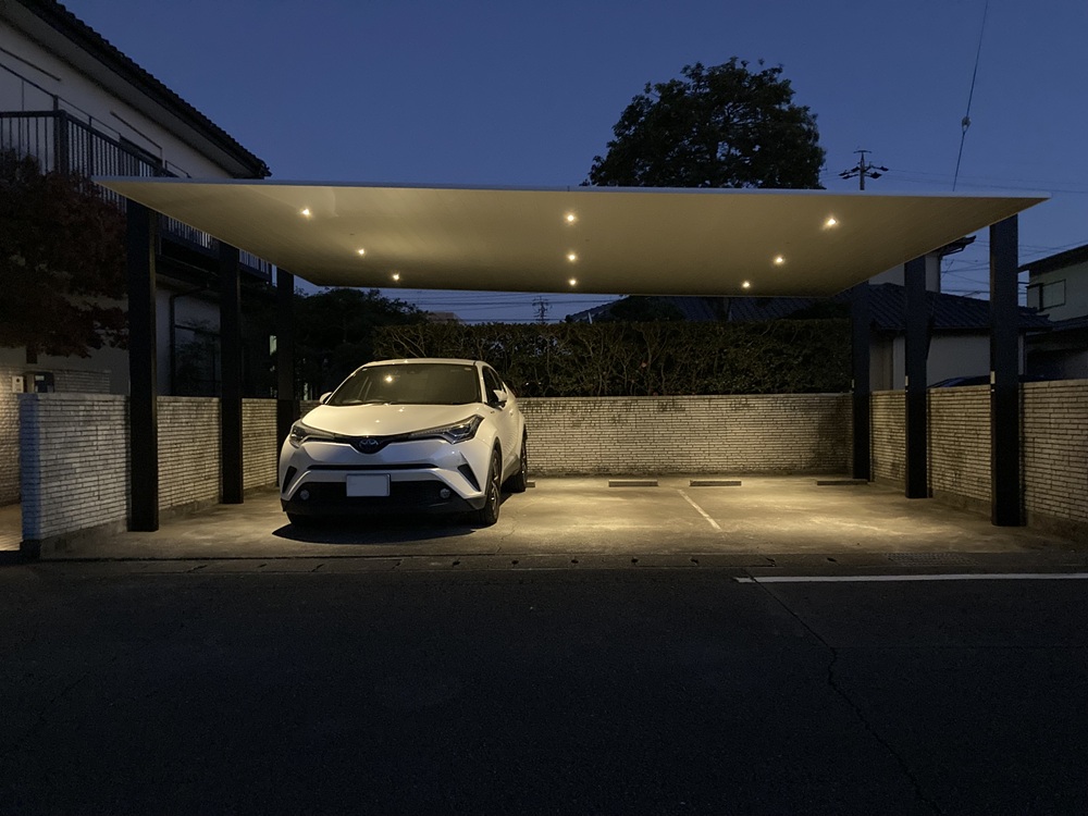 愛車の映えるカーポート✨
