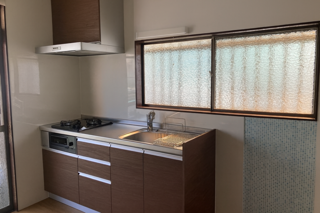 使い勝手の良いコンパクトなキッチンでミニマムな生活を。